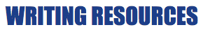 Writing Resources image Writing Resources image
